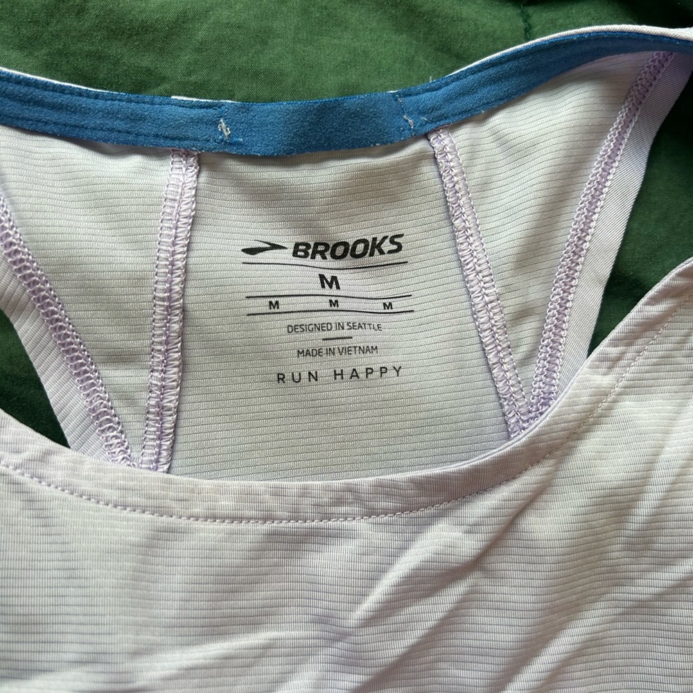 Light Purple Racerback Tank Top - Picture 2 of 3